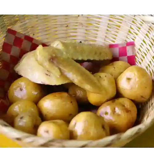 Ala de Gallina Pequeña con Papa