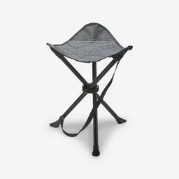 Quechua Silla Trípode Para Camping Gris