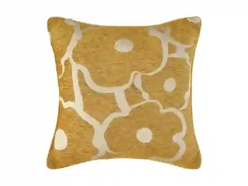 Cojín Tapiz Paño Amarillo 45 x 45 cm Casaideas