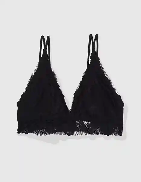 Bralette Aerie Negro Talla Large American Eagle 16983860