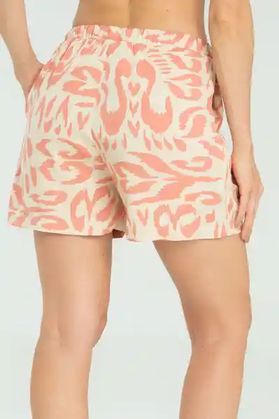 Short Thammy Color Naranja Medio Talla 8 Ragged