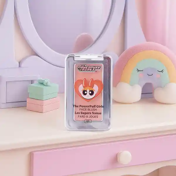 Rubor Las Chicas Superpoderosas Bom Bom Tono 01 Miniso