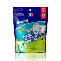 Binner Lavavajilla Maquina Tabletas Limón