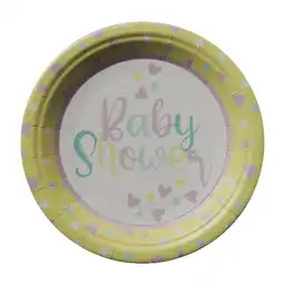 Nico Plato Desechable Baby Shower 7''