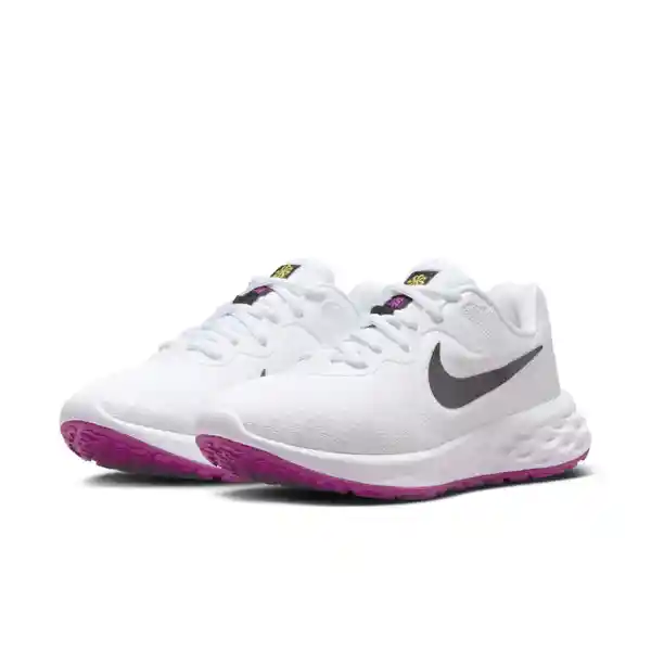 Nike Zapatos W Revolution 6 Nn Para Mujer Blanco Talla 6