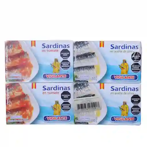 Vigilante Pack Sardina Surtidas