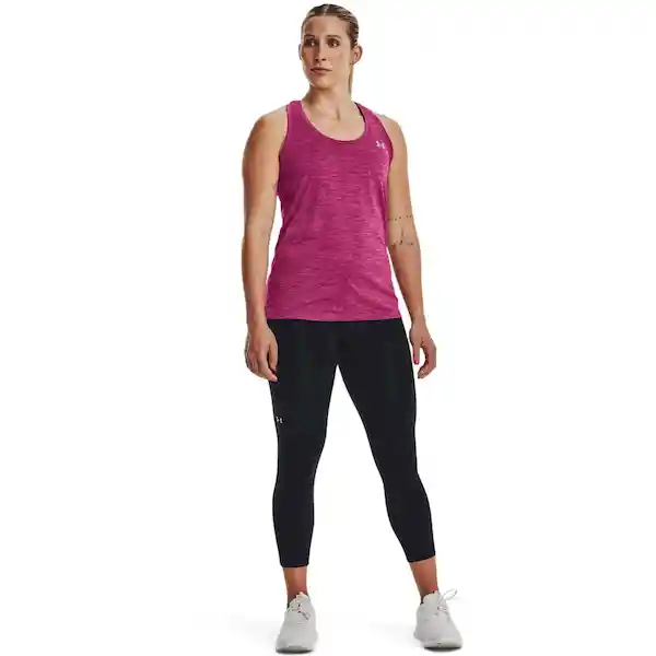 Under Armour Playera Sin Mangas Tech Tank Twist Mujer Rosado T-L