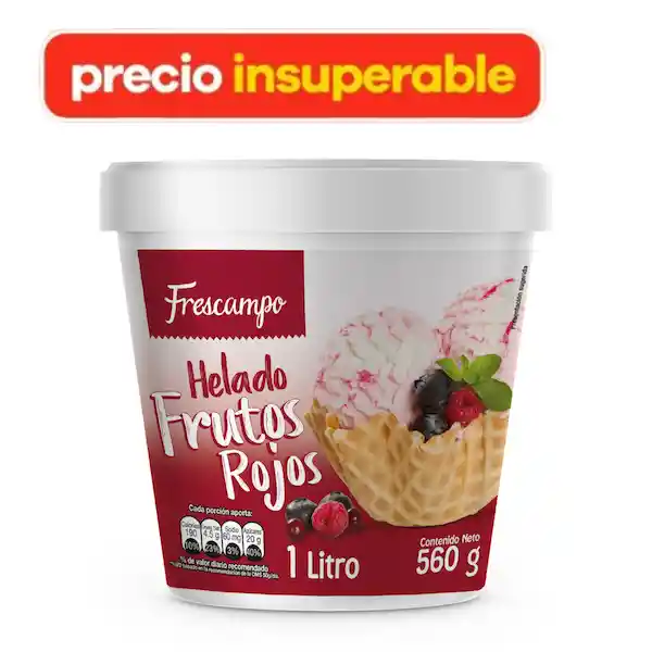 Frescampo Helado Frutos Rojos