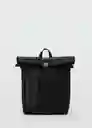 Mochila Bagfold Negro Talla 99 Hombre Mango