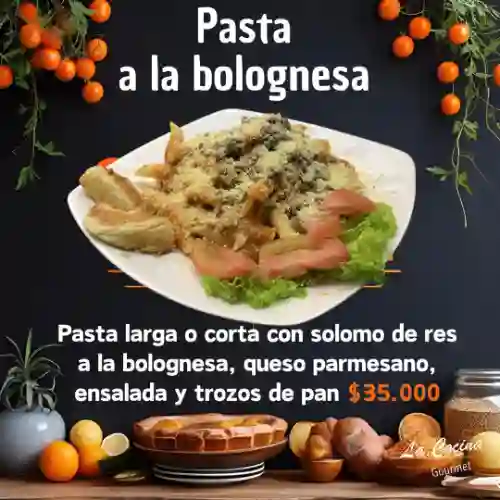 Pasta a la Bolognesa