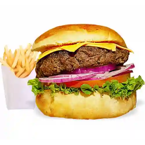Combo Hamburguesa Americana Tradicional