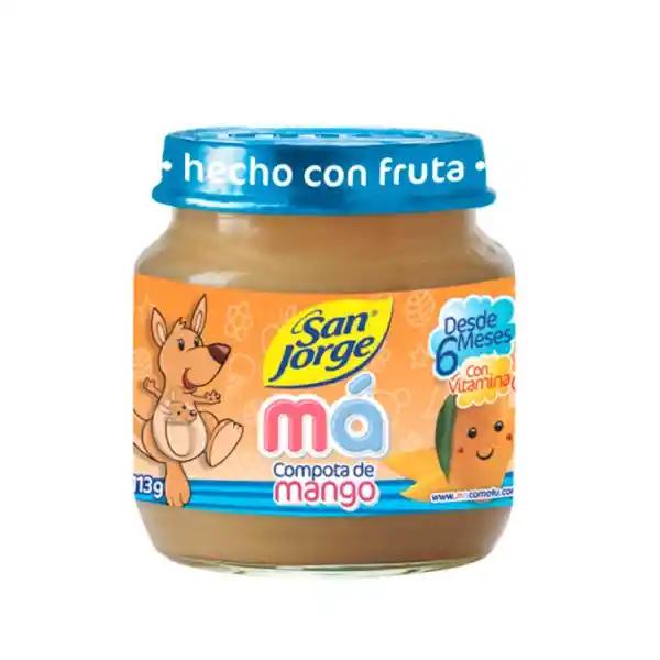 San Jorge Compota de Mango Desde Los 6 Meses