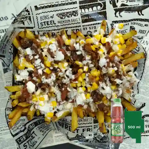 Combo Fries Hollywood Rancheras + Mr Tea Limón 500 ml