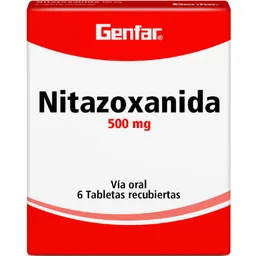 Genfar Nitazoxanida (500 mg)