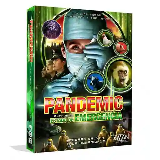 Asmodee Juego de Mesa Pandemic Estado de Emergencia