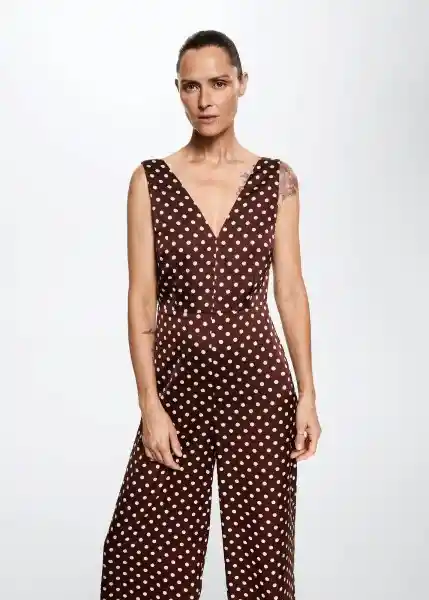 Mono Lola Marron Talla 26 Mujer Mango