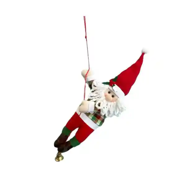 Muñeco de Navidad Escalada Santa 53 cm ES2466F-066 Finlandek