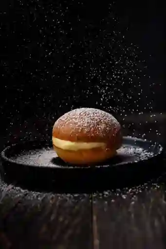 Berlinesa de crema inglesa