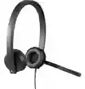 Logitech Diadema Estéreo H570E USB Negro