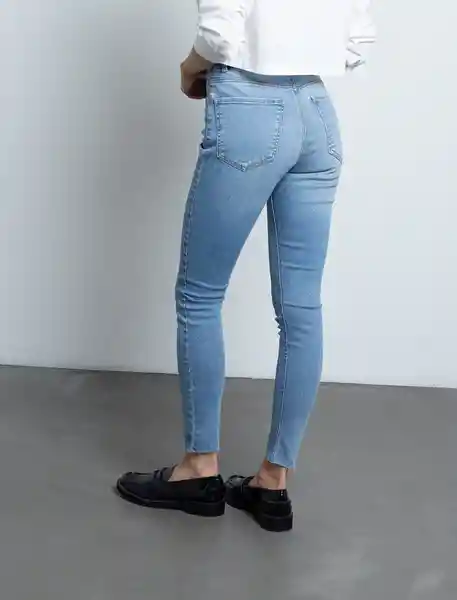 Jean Mujer Azul Índigo Medio Talla 14 492F039 Naf Naf