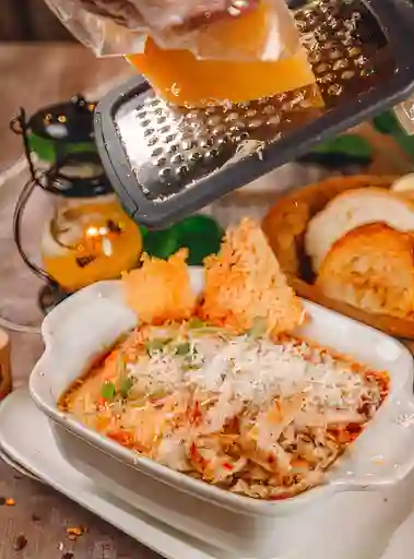 Lasagna de pollo