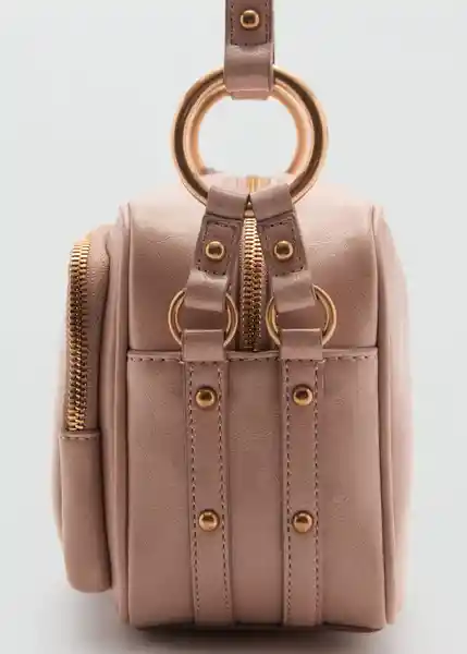 Bolso P Retro Rosa Palo Talla 99 Mujer Mango