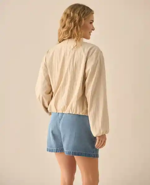 Chaqueta Beige Arena Claro Talla M 629G200 Esprit