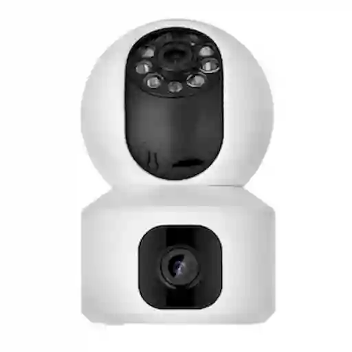 Nexht Cámara Seguridad Inalámbrica Para Interiores Doble Lente