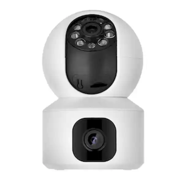 Nexht Cámara Seguridad Inalámbrica Para Interiores Doble Lente