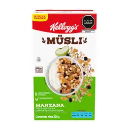 Müsli Cereal de Avena con Manzana y Pasas