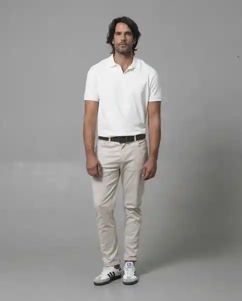 Camiseta Polo Hombre Crudo Talla XXL 199G001_CRU110104 Rifle