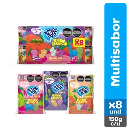 Yogo Yogo Multisabor Bolsa 150 g x 8 Und
