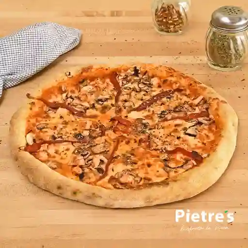 Pizza Suprema de Pollo Personal
