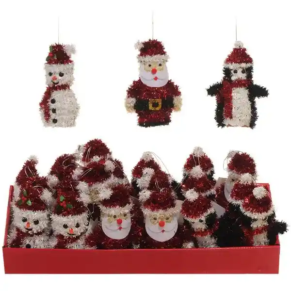 Ornamento Multicolor Surtidos 8 cm S3 831-D113-2512 Finlandek