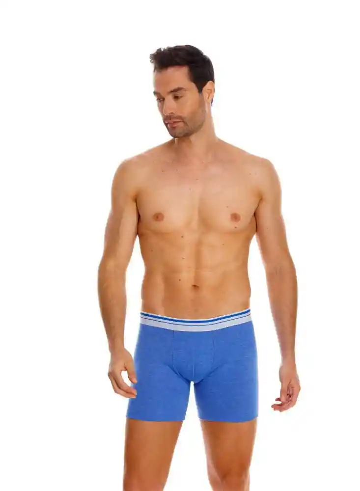 Boxer Ajustado Hombre Xl - Azul Rey