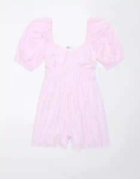 Vestido Mujer Rosado Talla MEDIUM American Eagle