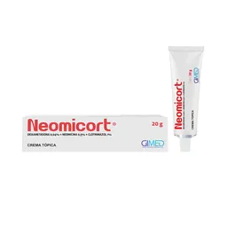 Neomicort Dexametasona/neomicina/clorimazol 0.04/0.5/1%