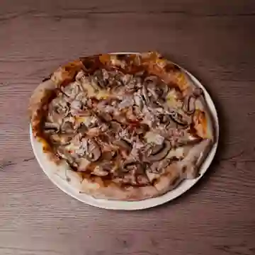 Pizza Pollo E Funghi Mediana (33Cm)