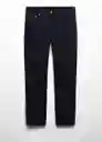 Pantalón Paul Navy Talla 46 Hombre Mango