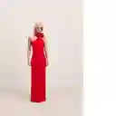 Vestido Milano Rojo Talla XS Mujer Mango