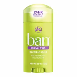 Ban Desodorante en Barra Shower Fresh Invisible Solid
