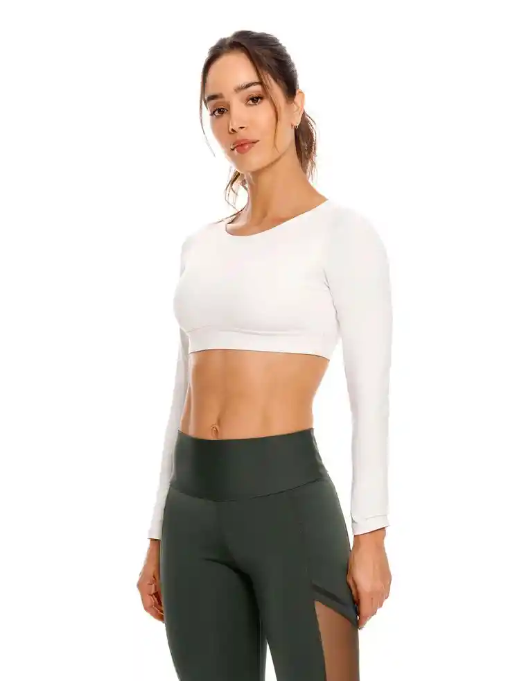 Crop Top S-vainilla