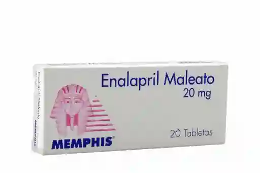 Memphis Products Enalapril Maleato 20 Mg 20 Tbs Mp