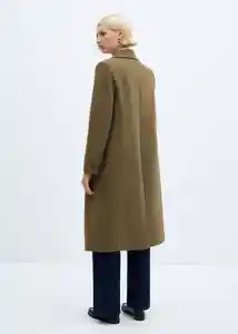 Abrigo Eye Khaki Talla 24 Mujer Mango