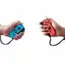 Nintendo Switch Control Joy Color Rojo Neón y Azul Neón
