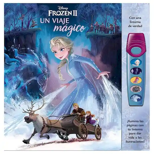 Libro de Sombras Que Brillan Frozen 2