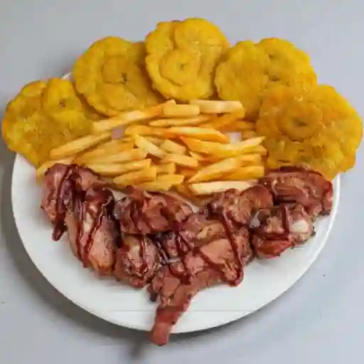 Costillas bbq (500 g)