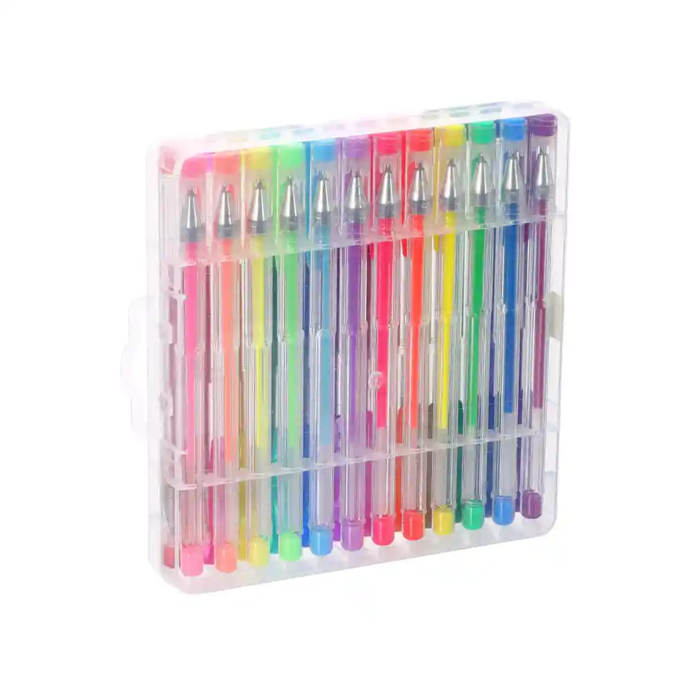Set 24 Lapices en Gel