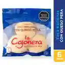 La Cajonera Arepa de Yuca Rellenas Con Queso Pera