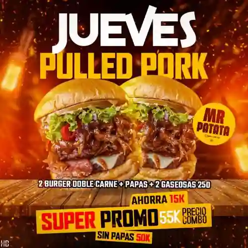 Oferta Jueves Mr Pulled Pork